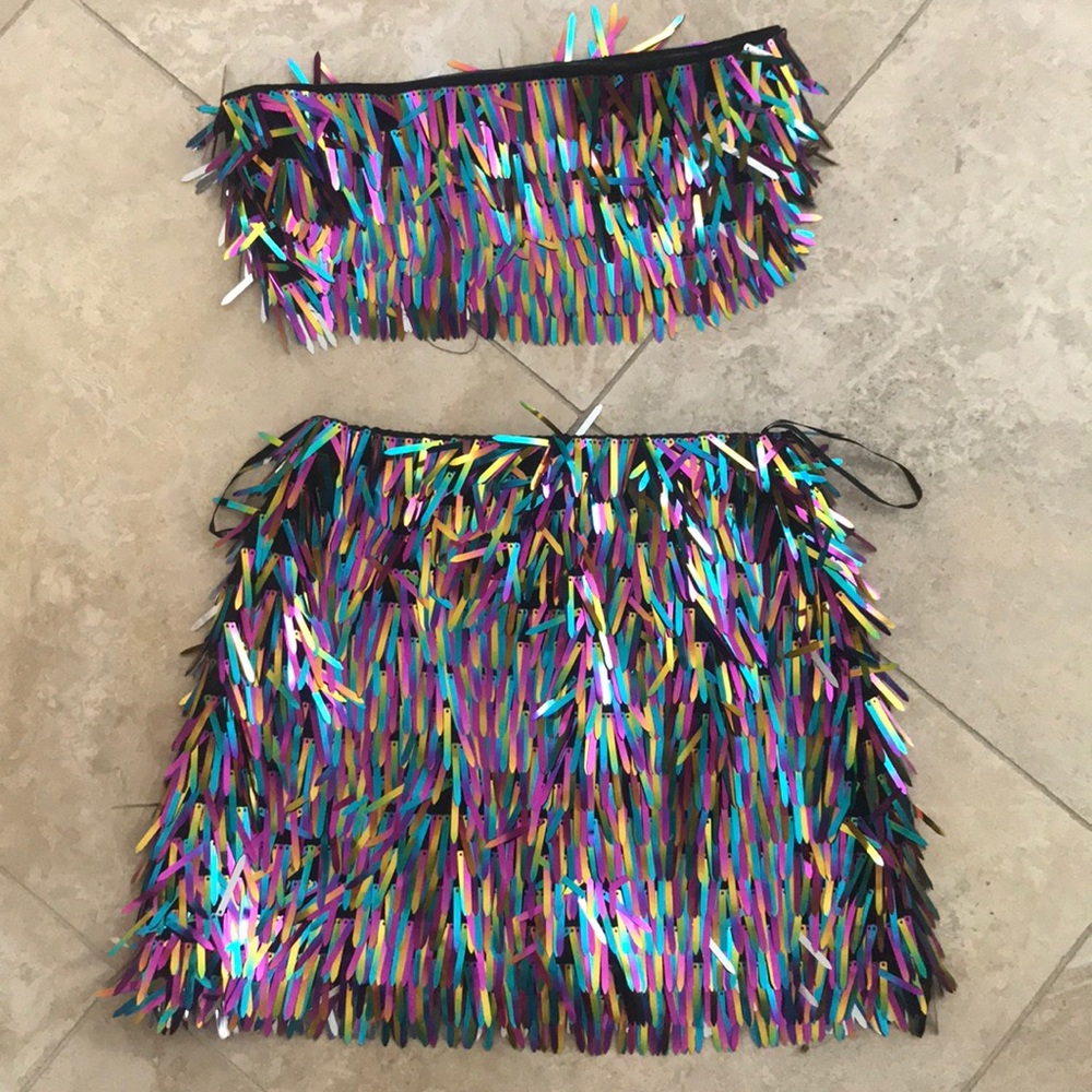 Crop rainbow set